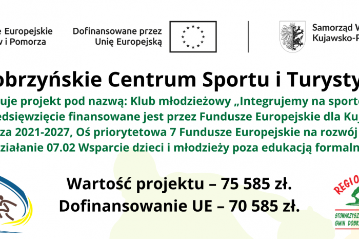 „Integrujemy na sportowo” REKRUTACJA !